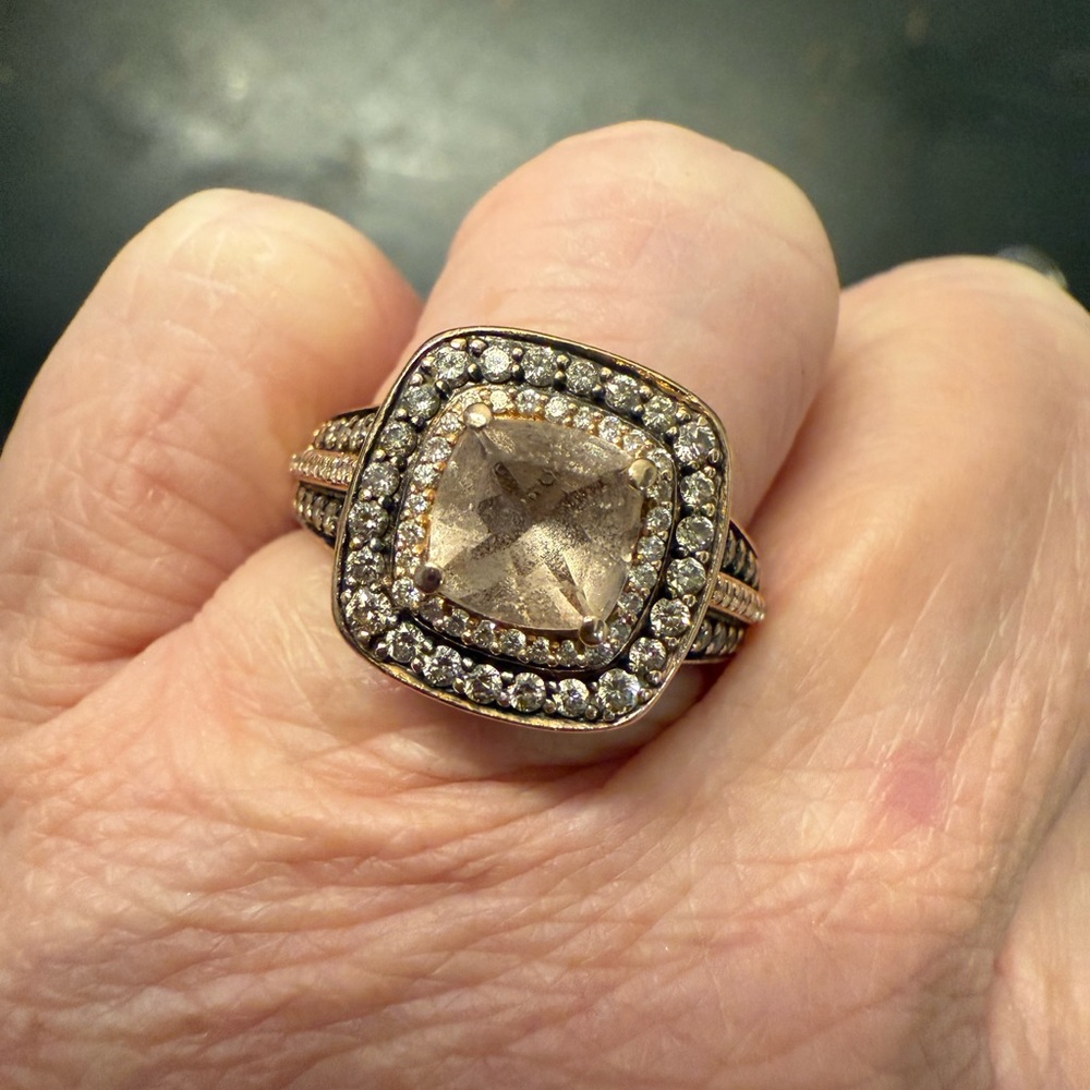 Levian morganite ring